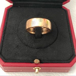 Cartier Birthday collection rose gold Ring